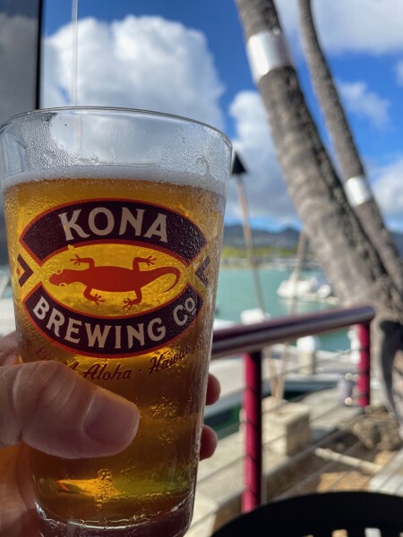 Kona beer and the Kona Beewery on Oahu in Hawaii 