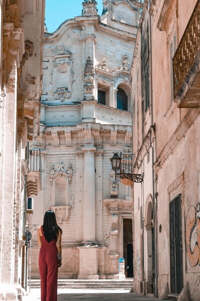 church view inside puglia
