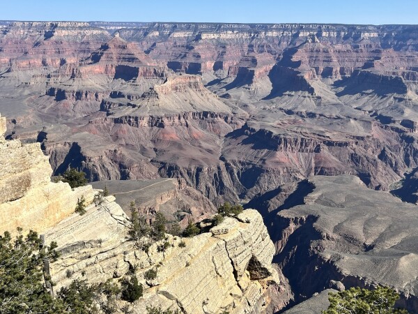 grand canyon south rim view