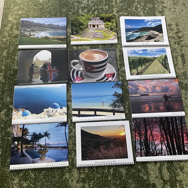 the images from the 2026 Best Of Stay adventurous travel calendar