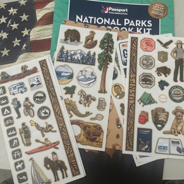 the National Park Scrapbook Kit