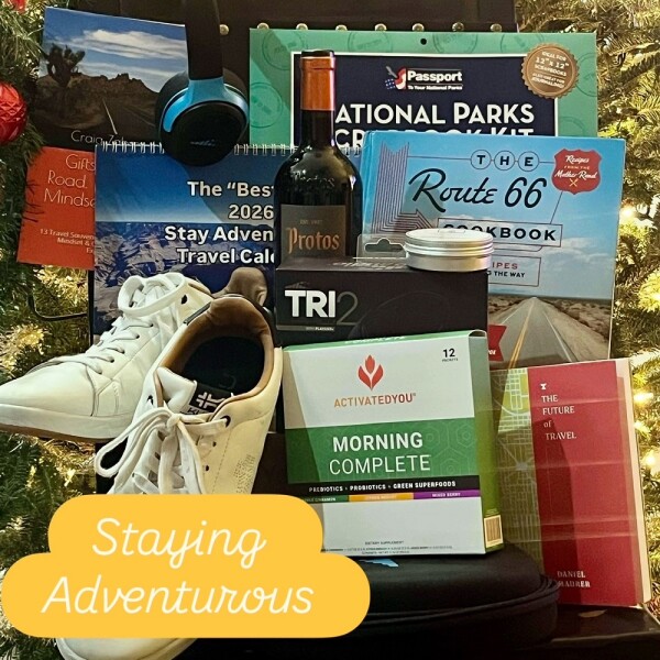 Title Cover for Staying Adventurous Holiday Gift Guide Ep90 - the 2025 Holiday Gift Guide