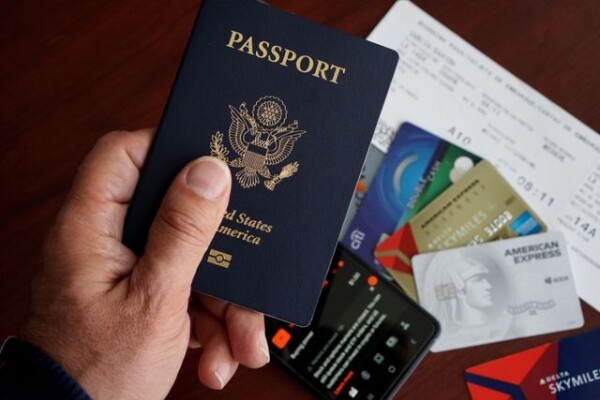 passport, credit cards